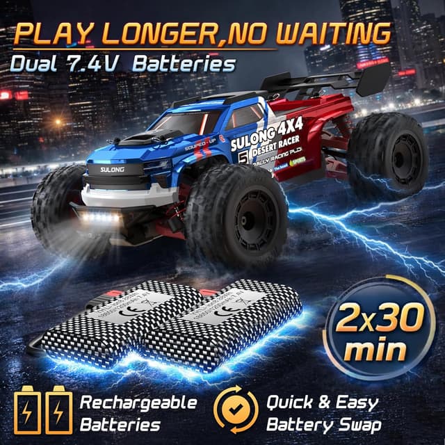 Detalle 1 de Scientoy 1/16 RC Car 45 KPH 4WD Offroad