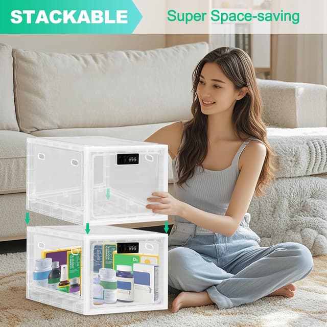 Thumbnail 5 de chefeggukk Medicine Lock Box 12.6L