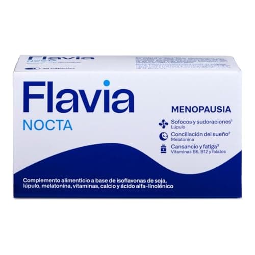 Detalle de FLAVIA NOCTA 30 comprimidos para menopausia