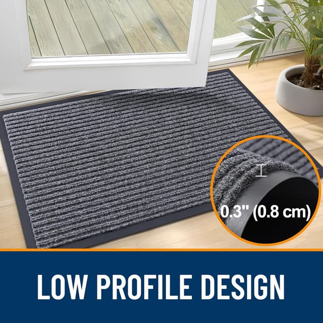 Thumbnail 3 de OLANLY Front Door Mat 29.5x17, Waterproof Doormat ๐งฝ
