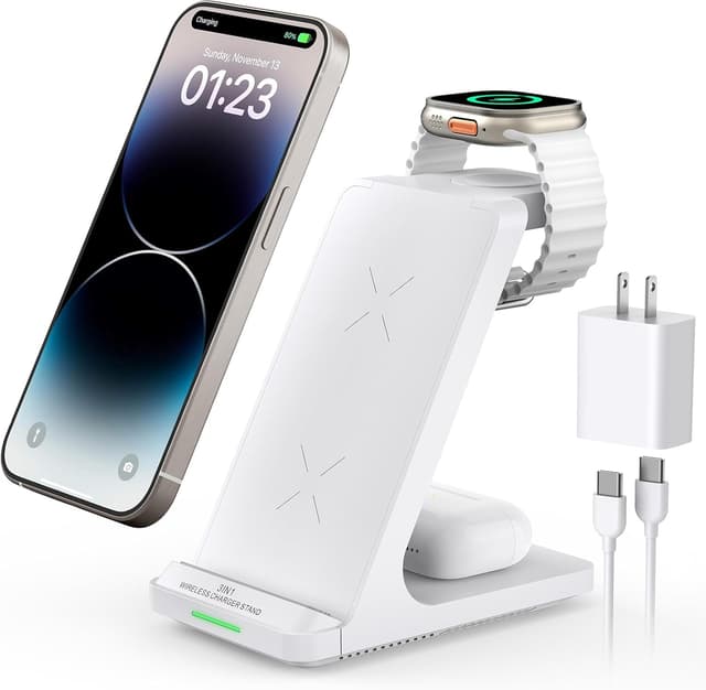 Detalle de Aukuse 3-in-1 Wireless Charger