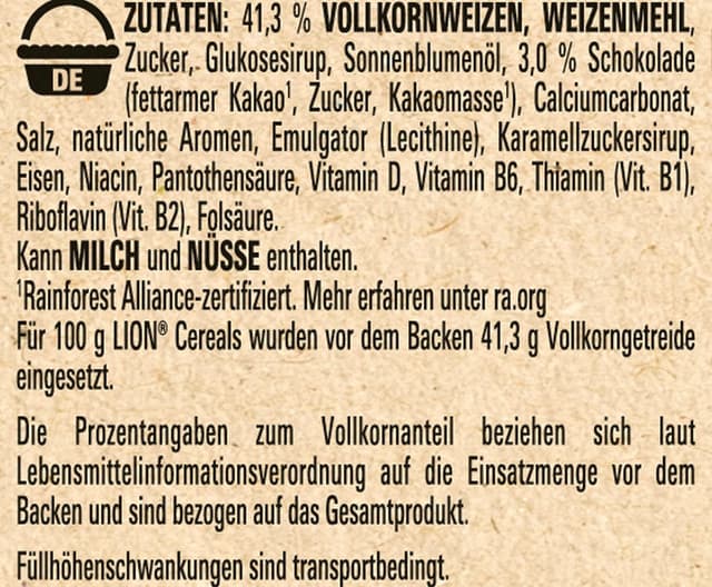 Thumbnail 2 de NESTLÉ LION Cereals Frühstücksflocken 480 g 🥣