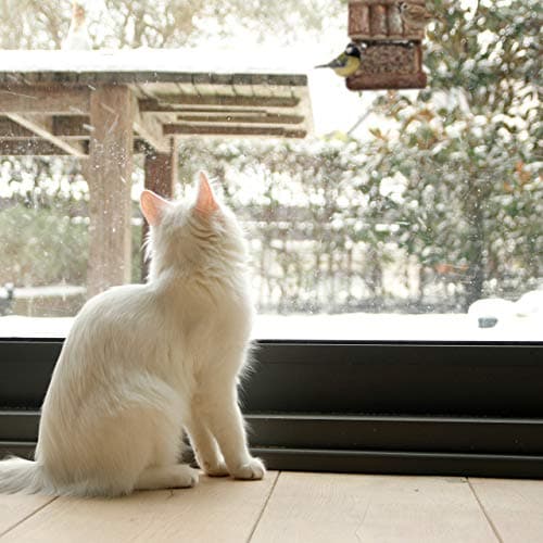 Thumbnail 4 de Relaxdays Comedero para aves de corteza 17×15×12 cm 🐦