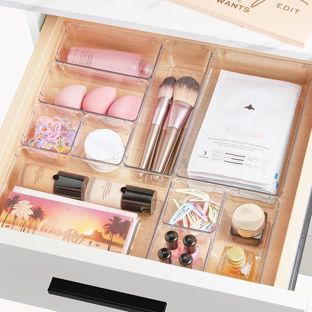 Detalle de Vtopmart 44-piece Drawer Organizer Set for Makeup