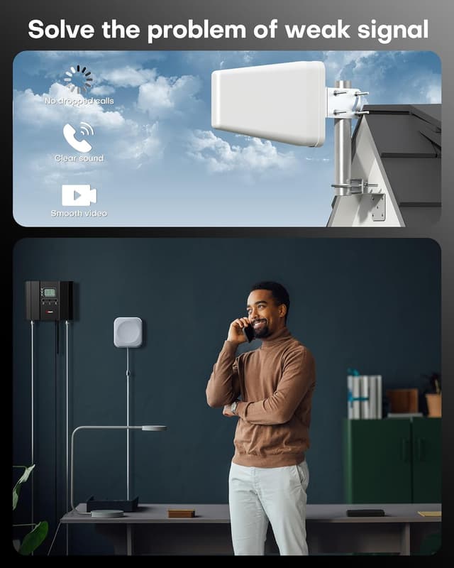 Thumbnail 5 de Cell Phone Booster Cover 6000 sq ft signal booster