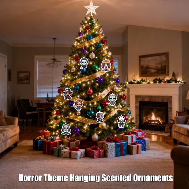 Detalle 2 de Horror car air fresheners 8 pack