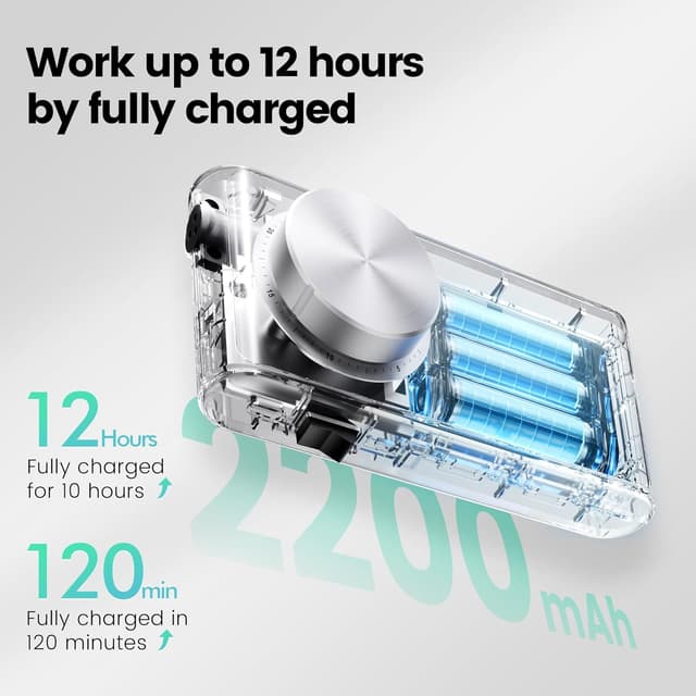 Thumbnail 6 de L'UGX Professional Cordless Nail Drill (30000RPM) – Rechargeable Electric E-File Kit for Acrylic & Gel