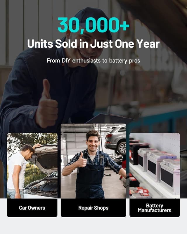 Thumbnail 3 de TOPDON BT200-A 12V/24V battery tester