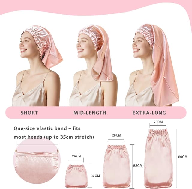 Detalle 2 de townssilk cuffia da notte in seta 22 Momme