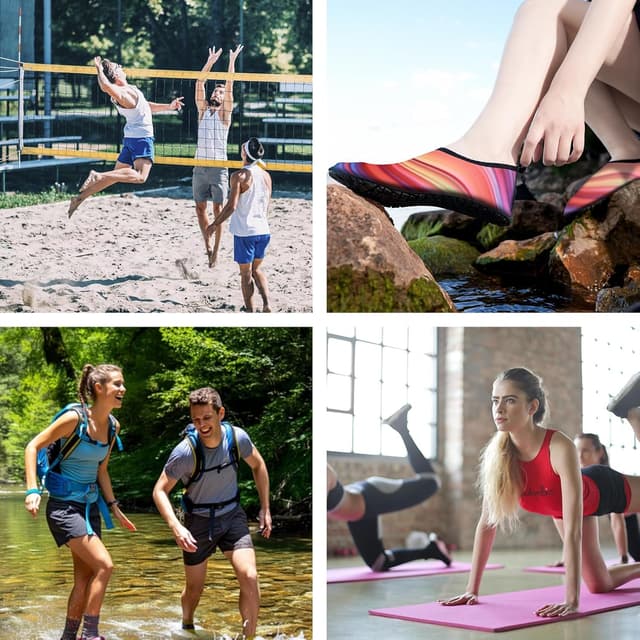 Thumbnail 6 de JOTO Wasserschuhe für Damen, Herren & Kinder – Quick-Dry Badeschuhe mit rutschfester Sohle