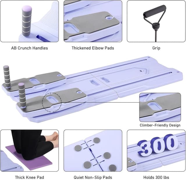 Thumbnail 5 de Pilates Reformer Board 8-in-1
