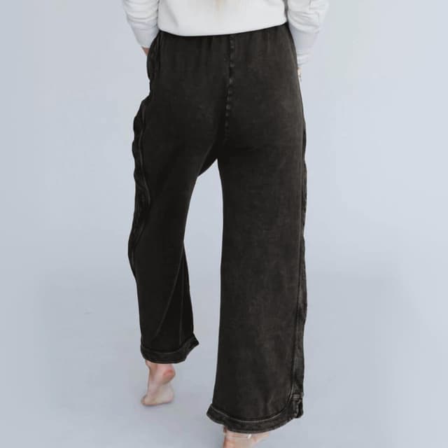 Detalle 1 de Hixiaohe Wide Leg Sweatpants High Waist