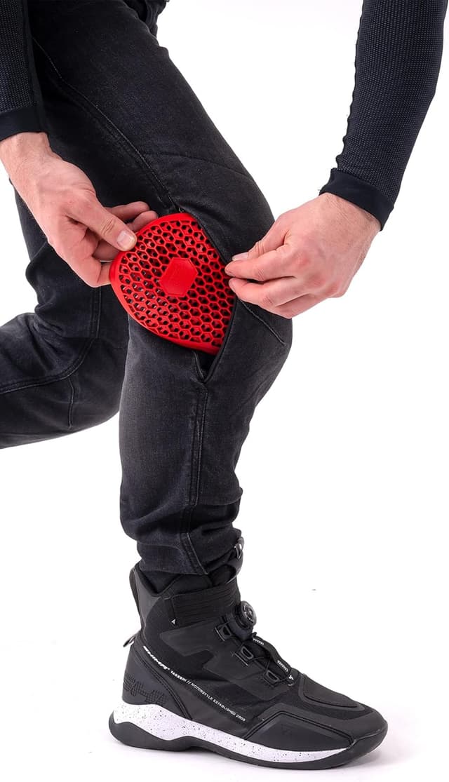 Thumbnail 4 de Shima Rider Motorrad Jeans Herren Airforce 🏍