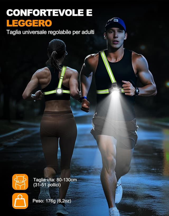 Thumbnail 6 de ISEYOU Luce per Corsa 500 lumen