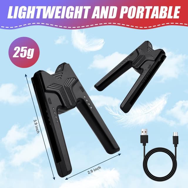 Detalle 2 de OFFCUP Joy Con Charging Grip Handle for Switch