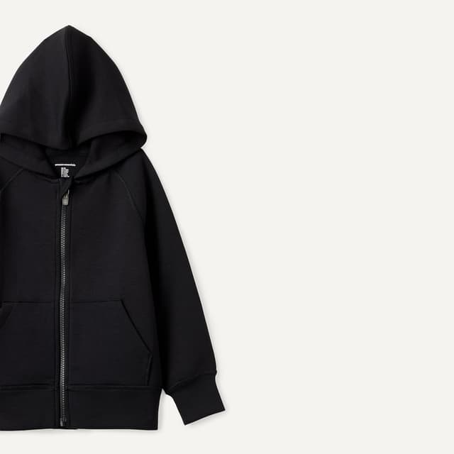 Detalle de Amazon Essentials Jungen atmungsaktiver Relaxed-Fit Hoodie mit durchgehendem Reißverschluss