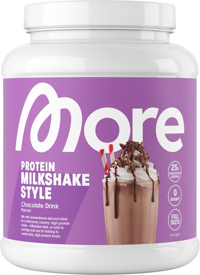 Imagen de MORE Protein Trinkschokolade 600 g Proteinpulver 🍫 en OfertitasTOP