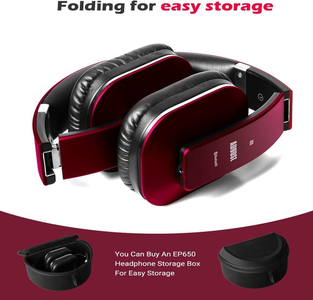 Thumbnail 6 de August EP650 Bluetooth Kopfhörer 15h Akku