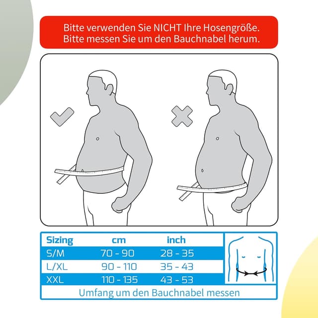 Detalle de BraceUP Rückenstütze mit Lumbalkissen – Rückenstüzgürtel zur Entlastung der Lenden (XXL 110–135 cm)