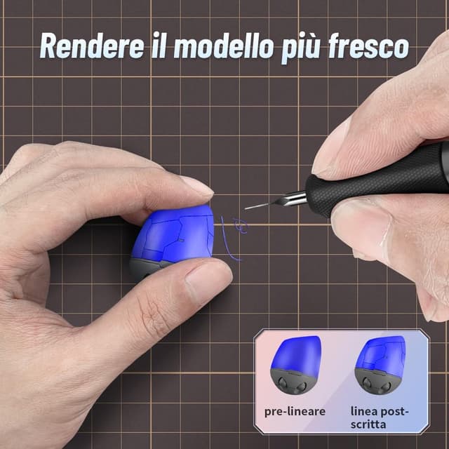 Detalle 2 de stedi Model Scriber, incisioni precise 0,1 mm