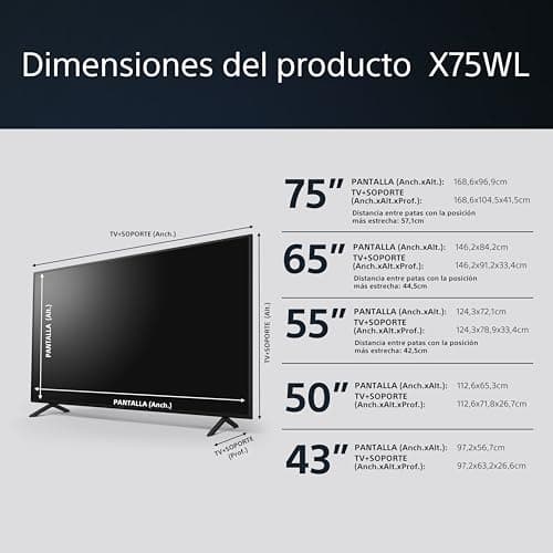 Thumbnail 12 de Sony BRAVIA KD65X75WL 65" 4K HDR Google TV