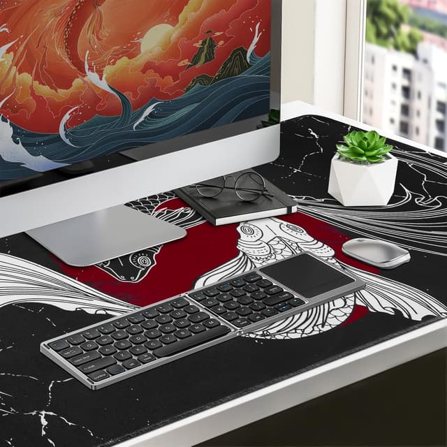 Detalle 2 de Zindoo XXXL Gaming Mouse Pad Large 1200x600mm (Non-slip rubber base)