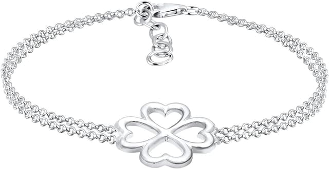 Detalle de Elli Armband Kleeblatt 16 cm