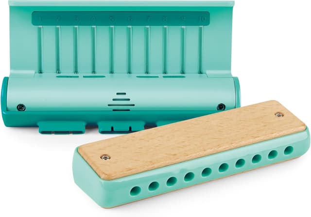 Detalle de Hape Learn with Lights Harmonica (Light-up Musical Toy) for Kids 3+