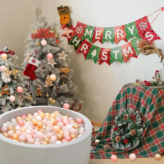 Detalle de STARBOLO Crush-Proof Ball Pit Balls (BPA & Phthalate Free), Soft Plastic Balls for Toddlers (Pack of 100/200/500)