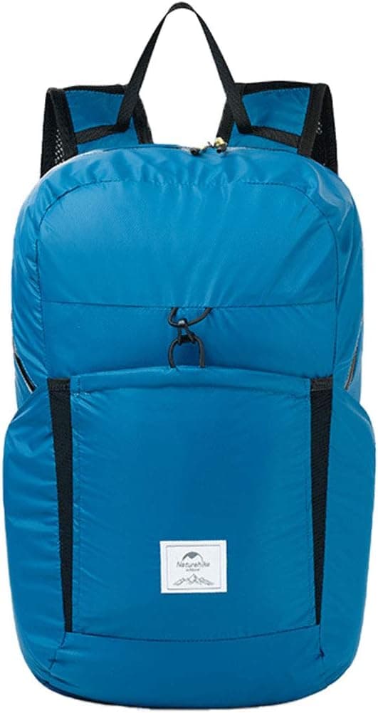 Detalle de Naturehike Ultralight Foldable Waterproof Backpack (25L, 30D Nylon) Dry Bag Style for Hiking & Travel