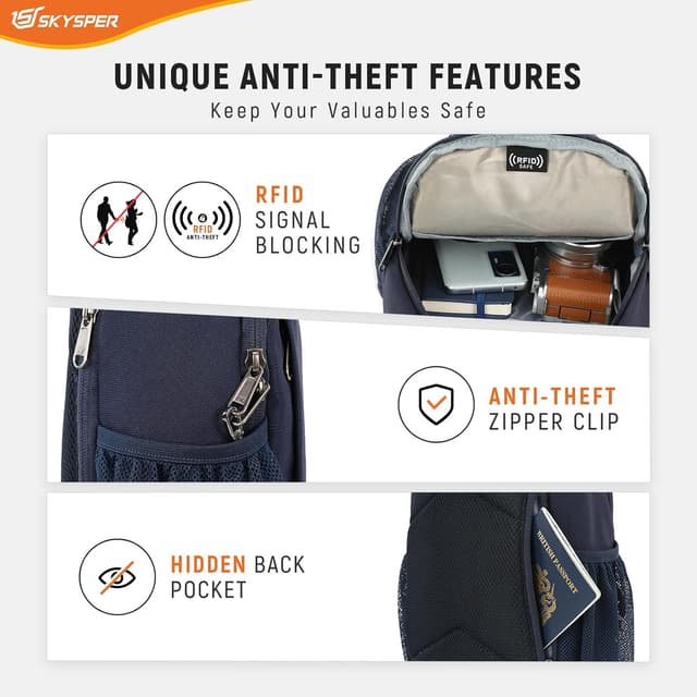 Thumbnail 2 de SKYSPER Bolso bandolera 39x20x10 cm