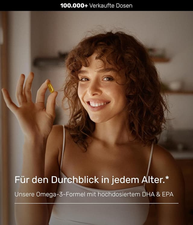 Detalle de Omega 3 Kapseln 2000 mg Fischöl