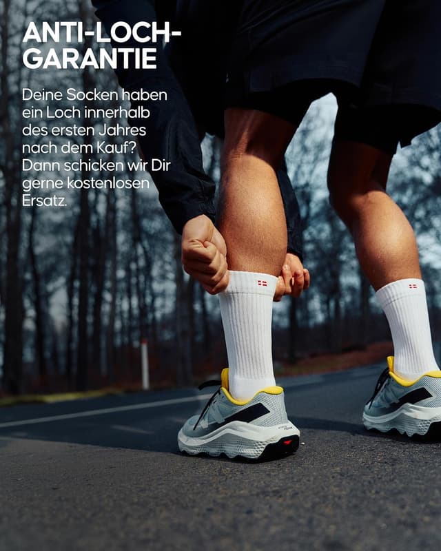 Detalle 2 de DANISH ENDURANCE Crew Laufsocken 3|5 Paar
