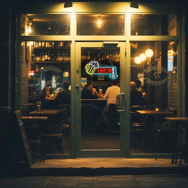 Detalle 2 de Looklight Cold Beer Neon Schild 🪧