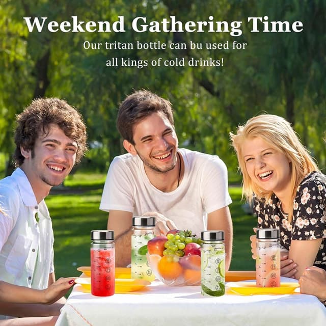 Thumbnail 6 de BuildLife 350 ml Tritan water bottle set