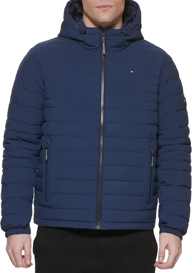 Detalle de Tommy Hilfiger stretch hooded jacket