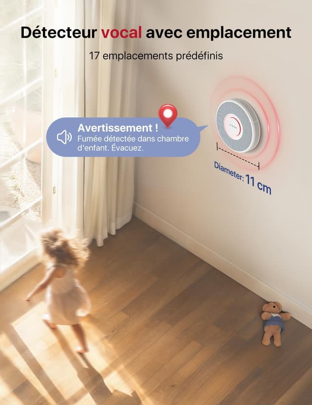 Thumbnail 2 de X-Sense XS0B-MR61 Détecteur de fumée connecté 10 ans