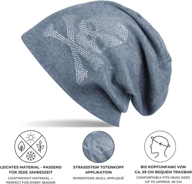 Thumbnail 4 de styleBREAKER Gorro Beanie burdeos unisex 26 cm