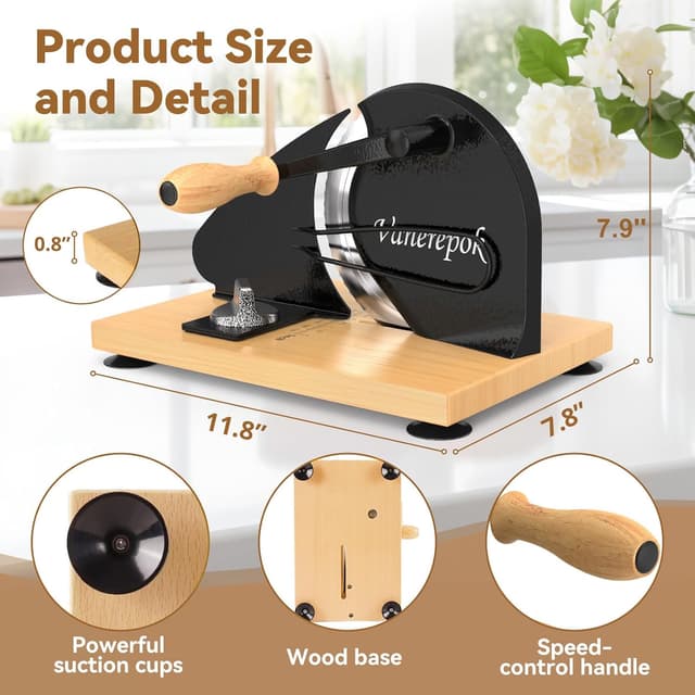 Thumbnail 3 de vanerepok Manual Bread Slicer 0.8 in