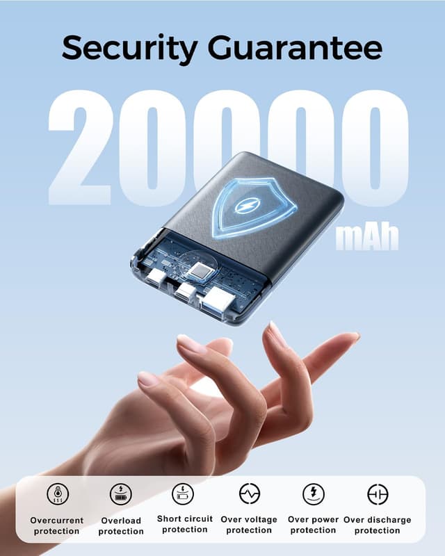 Thumbnail 4 de LKOUY Power Bank 20000mAh 22,5 W 🔌