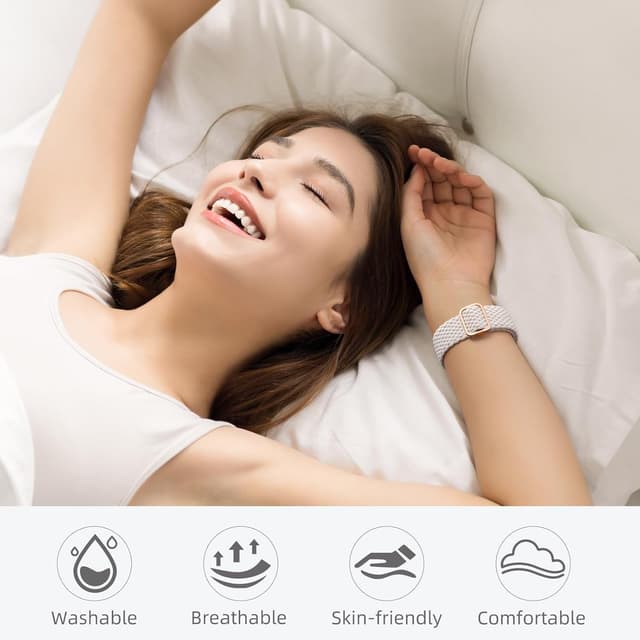 Detalle 2 de Mastten Braided Solo Loop Apple Watch Strap 4-Pack