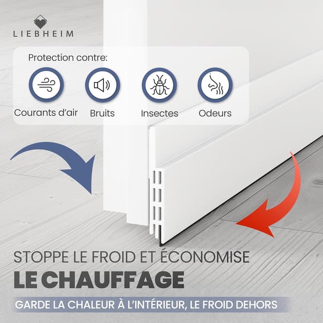 Thumbnail 2 de LIEBHEIM Boudin Porte isolant 1 pièce 🚪