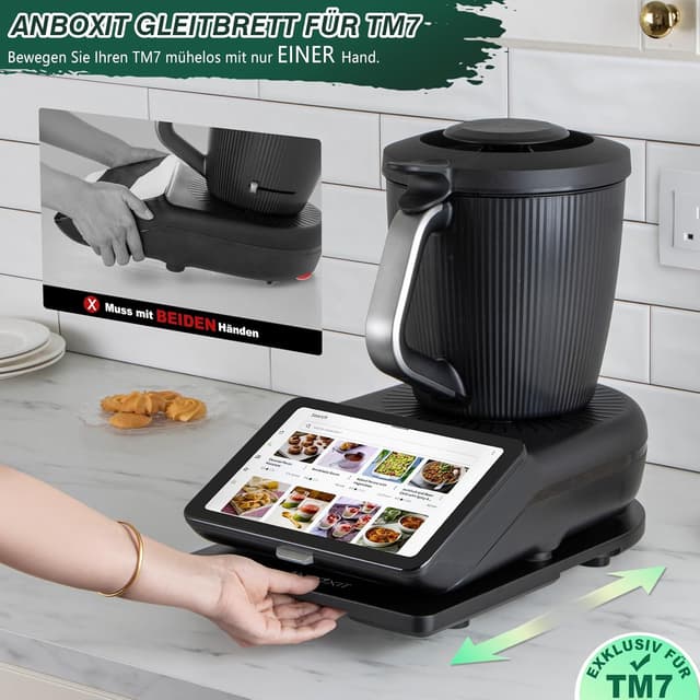 Detalle 2 de ANBOXIT Gleitbrett TM7 für Thermomix