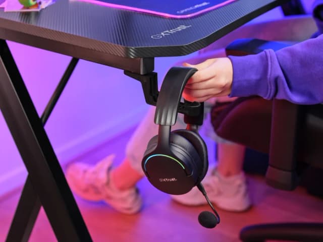 Thumbnail 8 de Trust GXT 700 Omnius Gaming-Schreibtisch (120 x 60 cm) in Schwarz