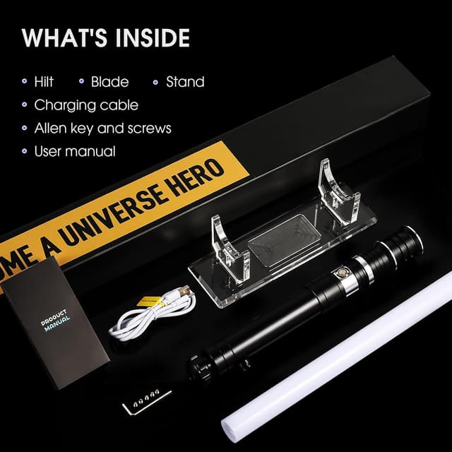 Thumbnail 6 de AthlChamp Motion Control Heavy Dueling Lightsaber for Adults