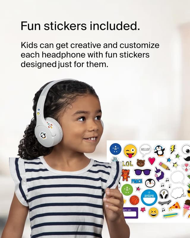Thumbnail 6 de Belkin SoundForm Mini kids wireless headphones