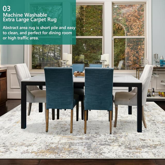 Thumbnail 5 de Capslpad 200x300cm Large Abstract Rug