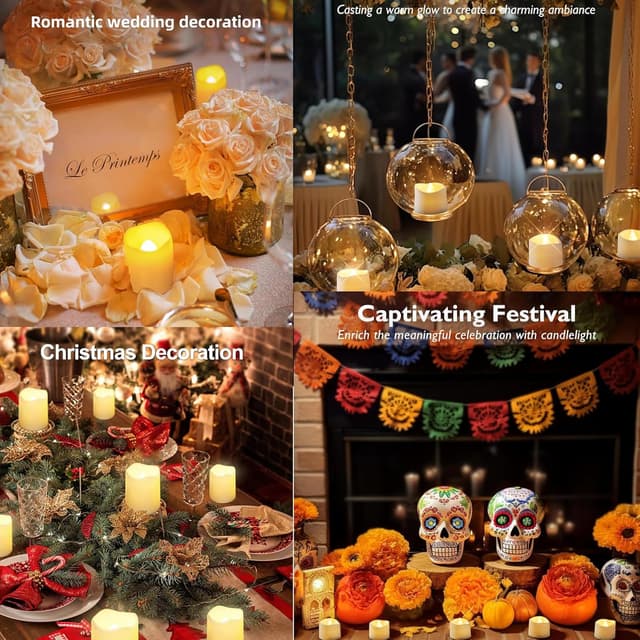 Thumbnail 6 de AONAT Velas LED 24 Piezas sin llama