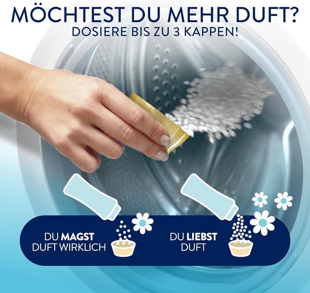 Detalle 2 de Lenor Light Wäscheparfüm Frische Baumwollblüte – milde, lang anhaltende Frische für alle Textilien