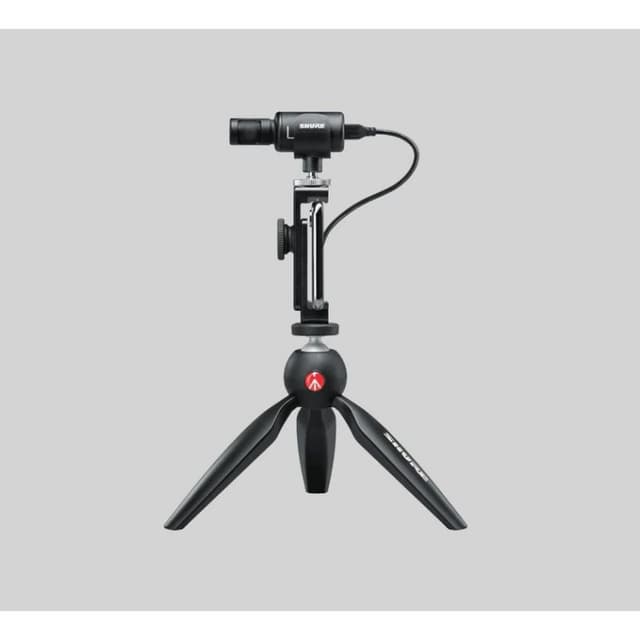 Detalle 2 de Shure MOTIV MV88+ Kit de Vídeo (MV88+ USB bidireccional) para grabación móvil estéreo